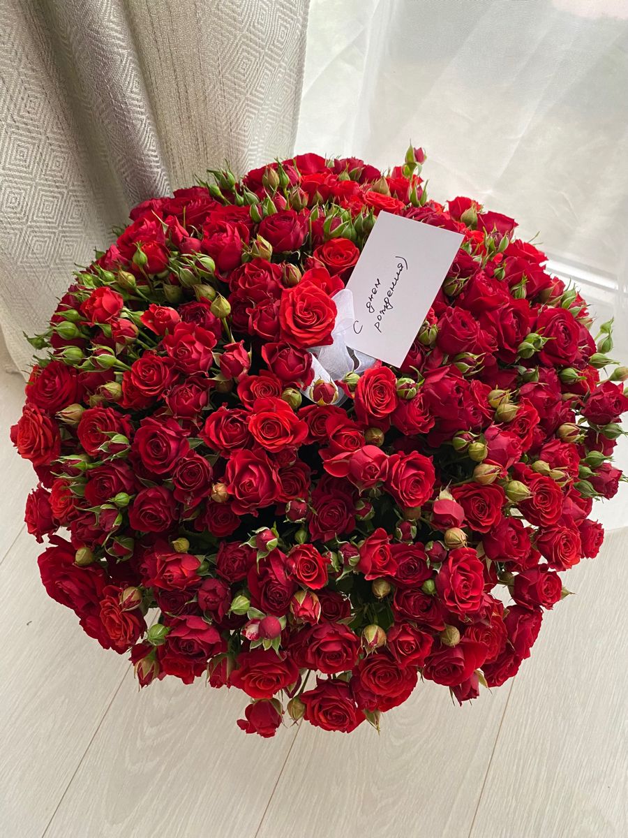 Монобукет из 25 роз